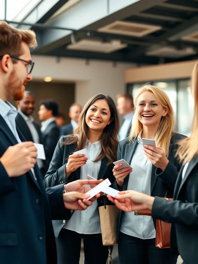 A candid shot of attendees networking during a coffee break, exchanging ideas and building connections within the Indian corporate ecosystem.